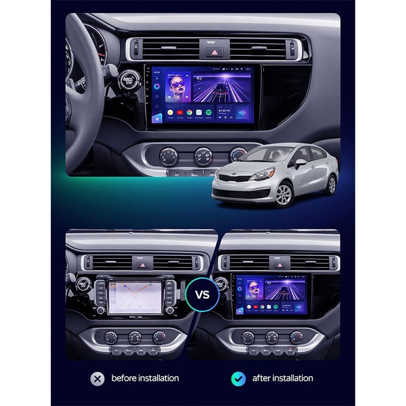 9-Inch Android Car DVD Player for Toyota 2012–2013