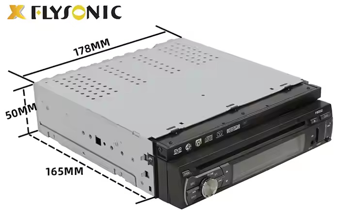 Flysonic universal touch screen multimedia 7 inch android car DVD player