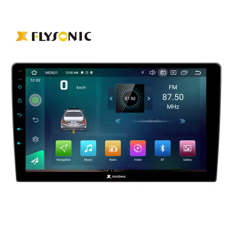 Flysonic 10" Android Car Radio for 15 European Brands