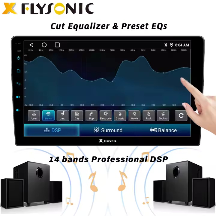 9 10 Inch 2 din android system for Chevrolet Equinox 16~18 models 1024*600 HD IPS full touch screen car radio