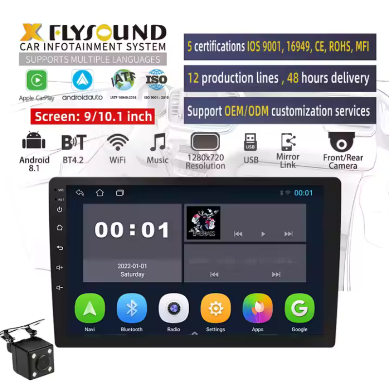 Universal 9" GPS Android Car Player