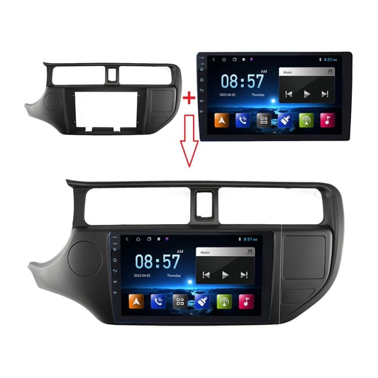 9-Inch Android Car DVD Player for Toyota 2012–2013