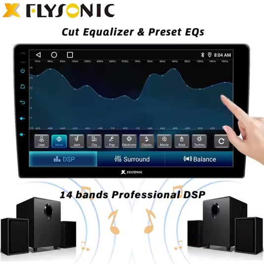 9 inch screen 1+32G multimedia 2 din car DVD player for European Car Golf MK7